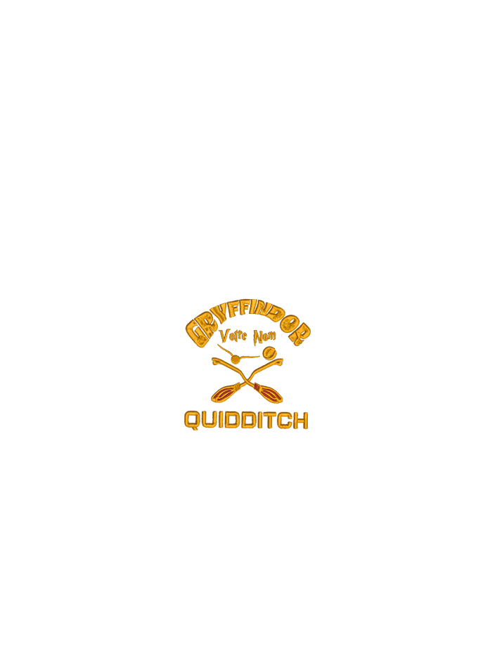 Quidditch sac design gryffondor jaune en