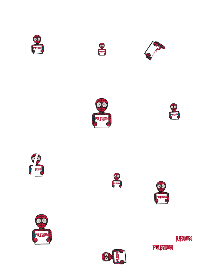 design personnalisé spiderman Coffret Enfant Pop Max premium - ensemble cadeau 12 pièces