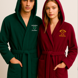 Peignoir à Capuche Harry Potter Personnalisé – Broderie avec prénom