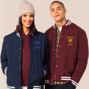 Veste Personnalisée Brodée Harry Potter 4 Maisons + Prénom Intégré